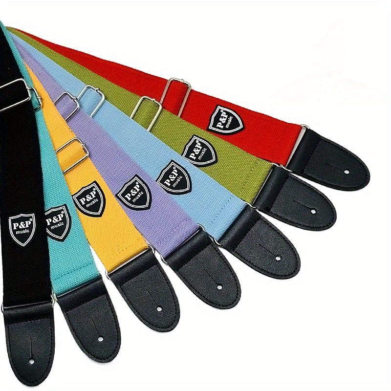 Guitar Strap Padded - 생기 넘치는 컬러 기타 스트랩 -