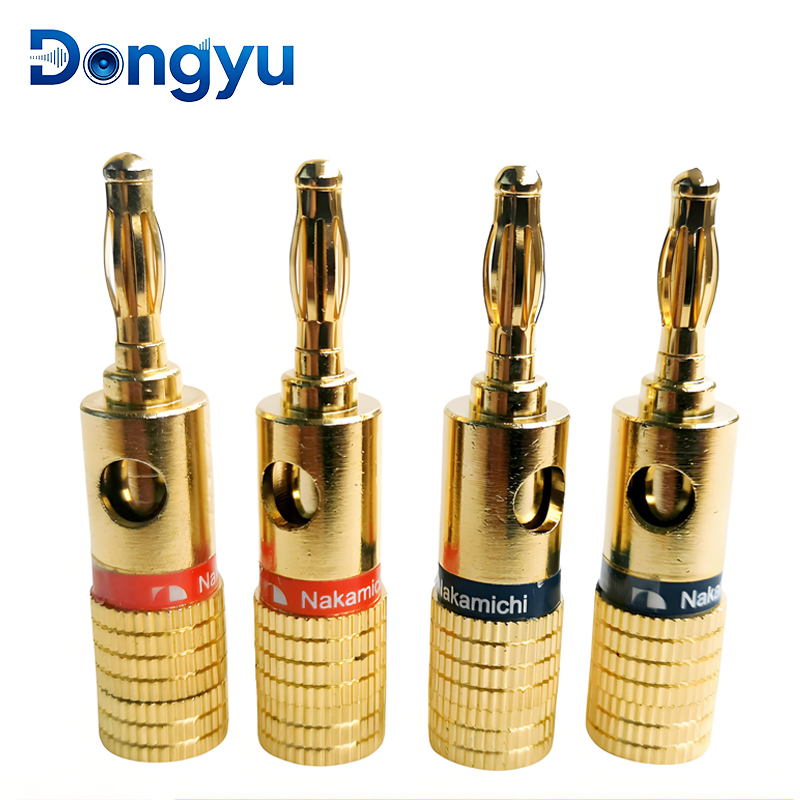 Audio Music Sound - 4MM 나카미치 바나나 커넥터 플러그 잭