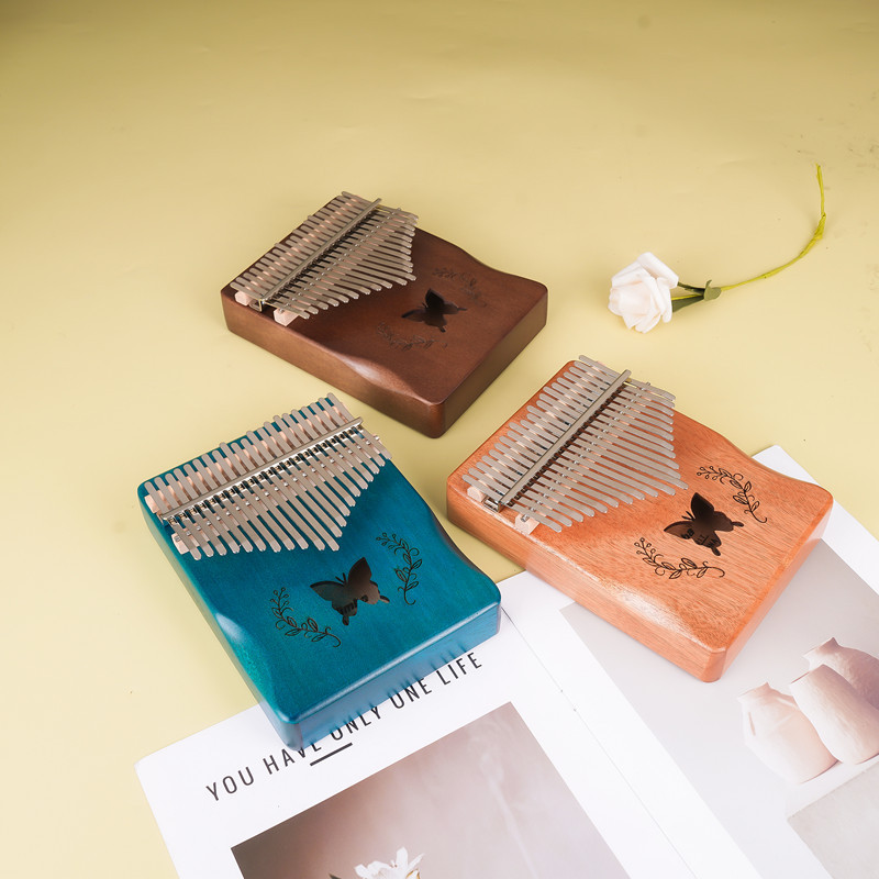 Kalimba Thumb Piano - 17 키 Hluru Kalimba 전문가용 고품질