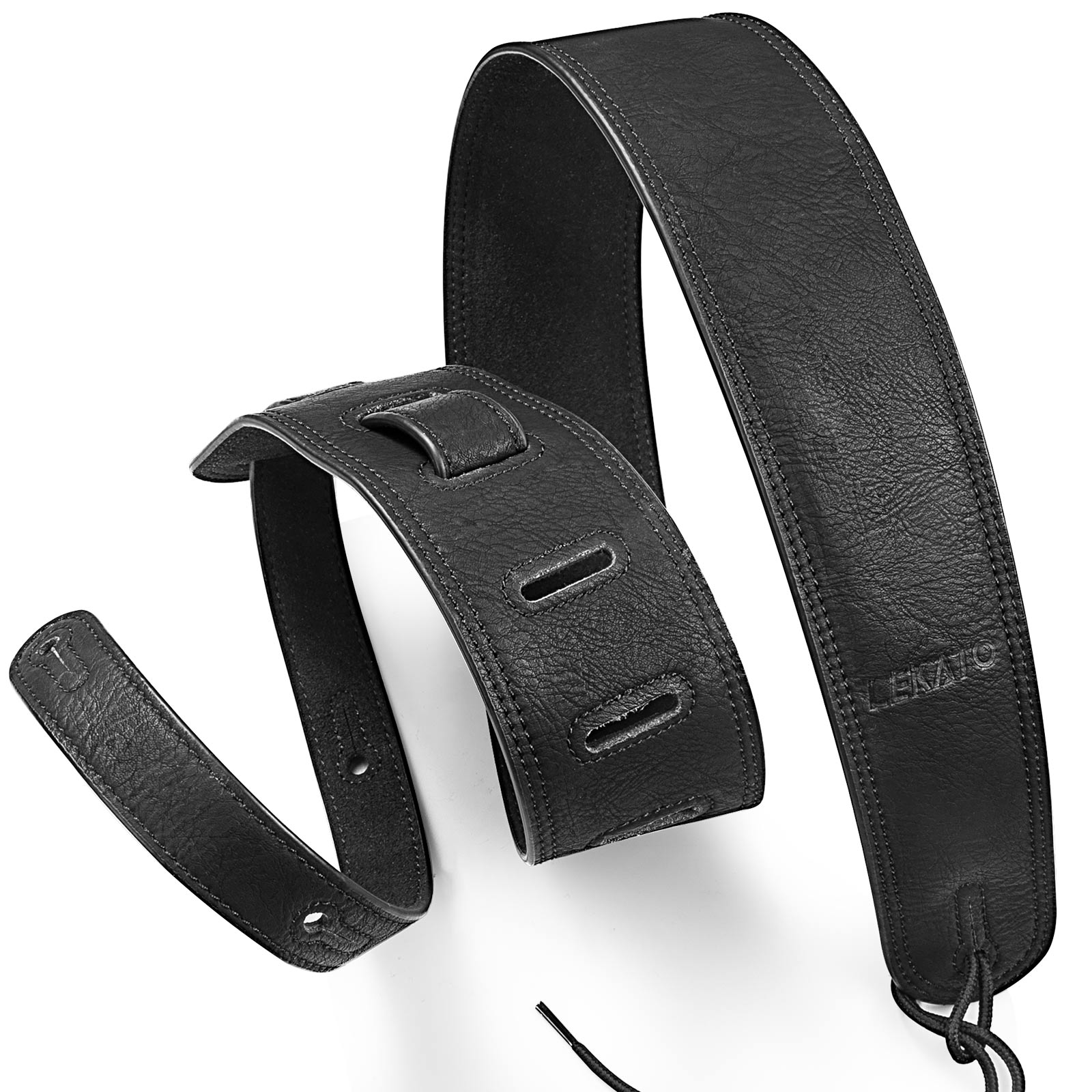 Lekato Artisan 가죽 베이스 스트랩 손으로  - Guitar Strap Padded 리뷰 및 가격