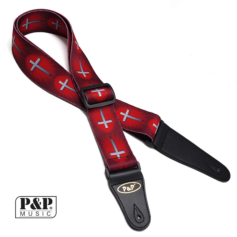 전기 어쿠스틱 포크 베이스 기타 스트랩, 십자가 그리스 - Guitar Strap Padded 리뷰 및 가격