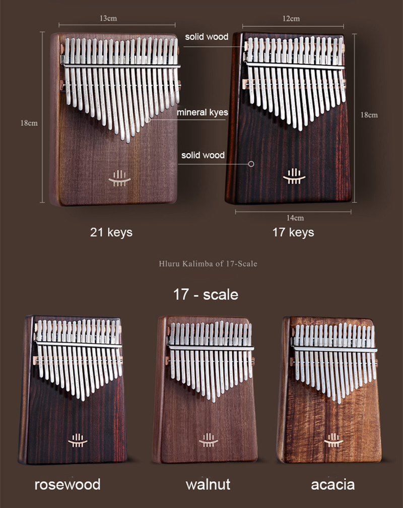 Hluru 칼림바 풀 솔리드 우드 엄지 피아노 악기,  - Kalimba Thumb Piano 리뷰 및 가격