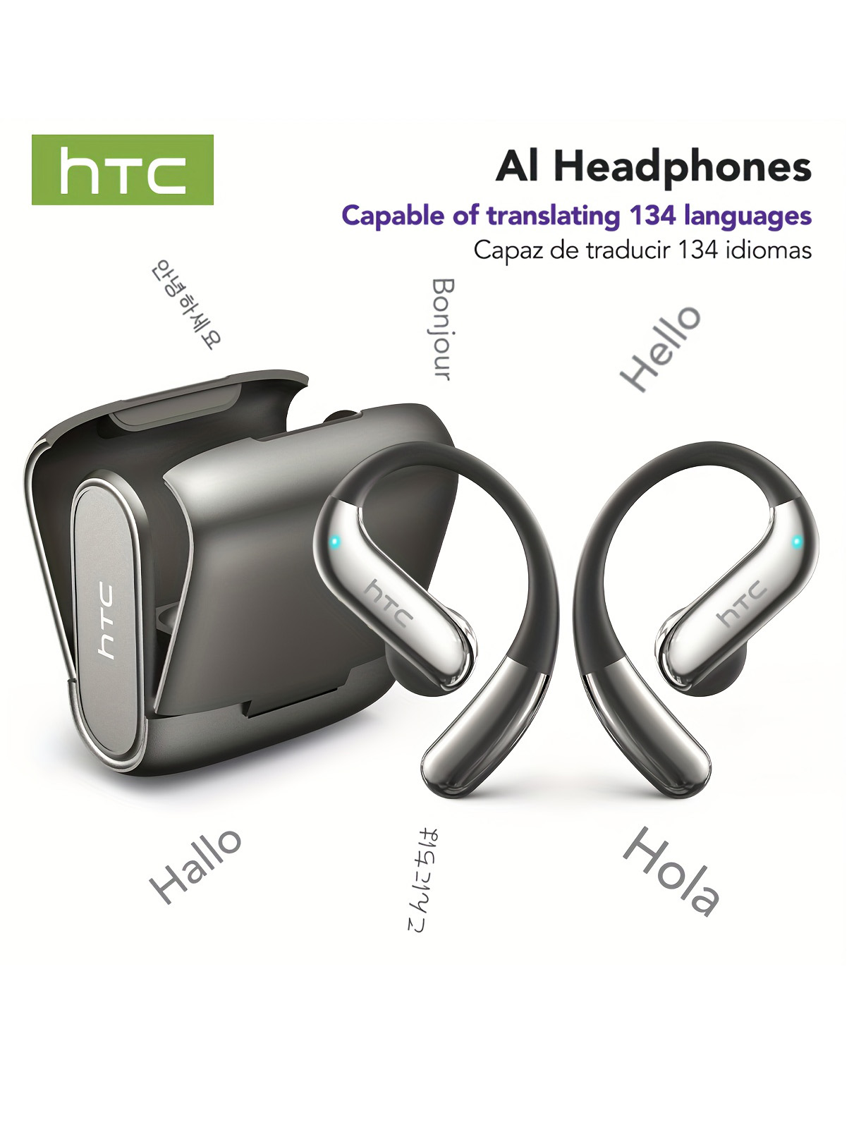 오픈 이어 블루투스 헤드폰 HTC 30시간 재생 무선  - Audio And Music 리뷰 및 가격
