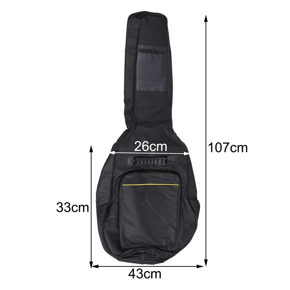 41''// 방수 기타 케이스 더블 스트랩 패딩 블랙  - Guitar Strap Padded 리뷰 및 가격