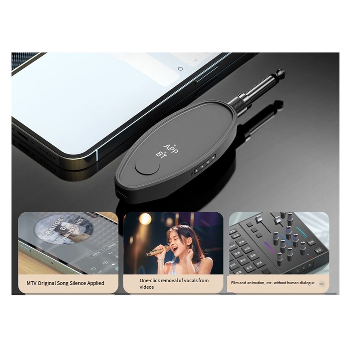 정시적인 오디오 수신기 어댑터 3.5/6.5mm Aux - Audio Music Remove 리뷰 및 가격