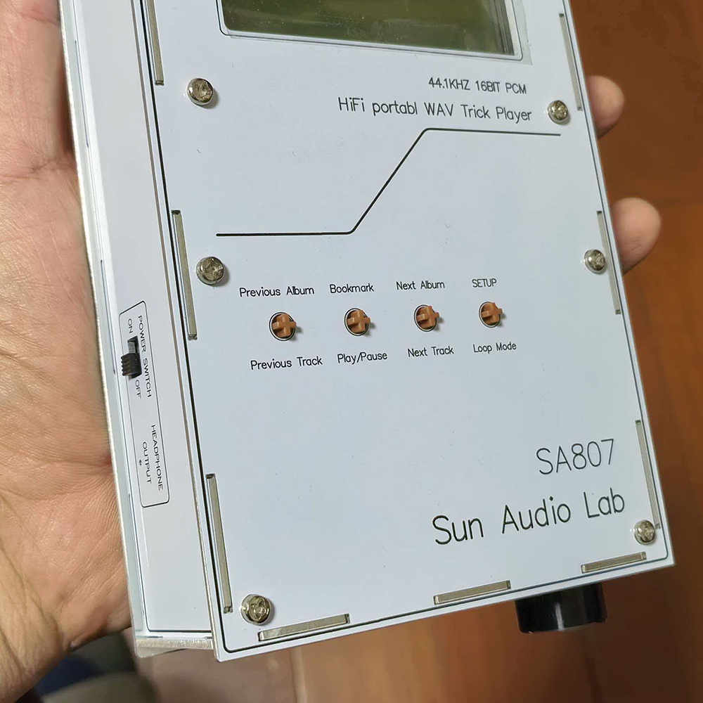 SA807 오디오파일 음악 플레이어 순수 WAV 무손실 - Audio Music Lab 리뷰 및 가격